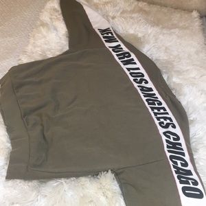 Crop Sweater NEW YORK TO CHICAGO - XS